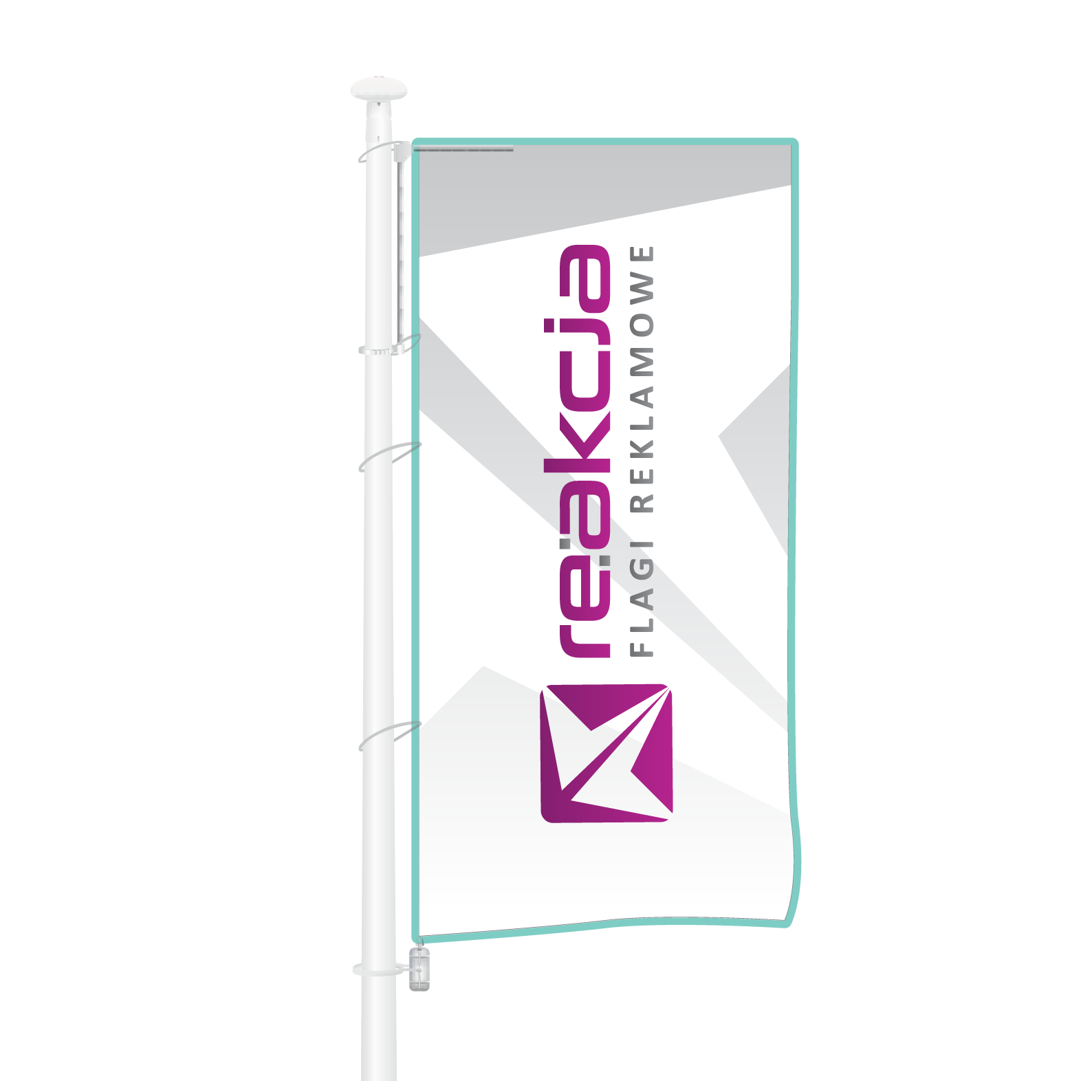bandera para mástil poliéster